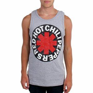 Red Hot Chili Peppers Logo funk metal rock Official Tank Top XL NWT